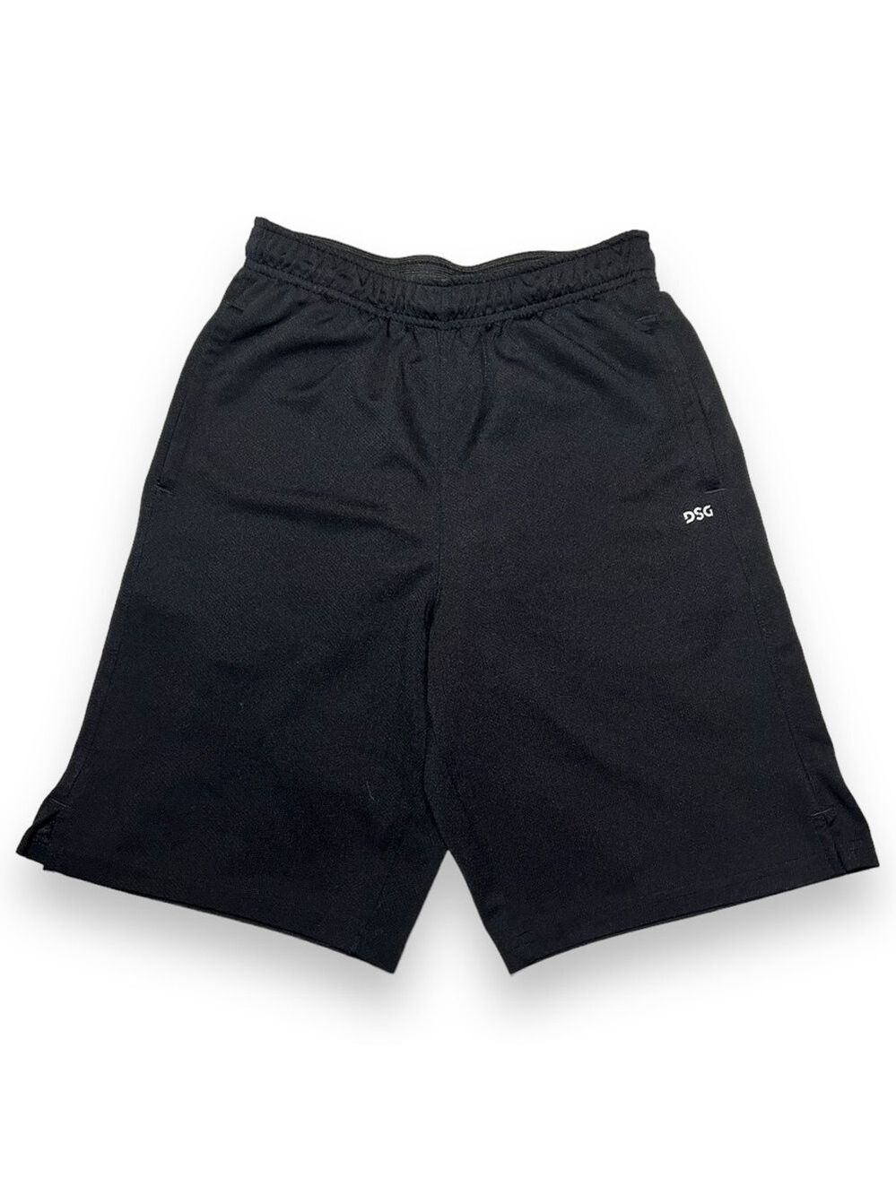 DSG Boy’s Mesh Training Shorts Black Size Large - Picture 1 of 11